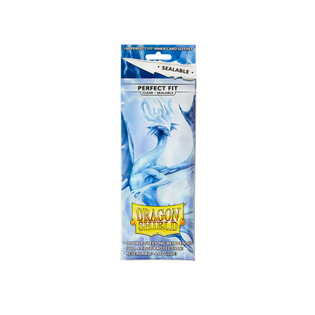 Dragon Shield - Sealable Inner Sleeves - 63x88mm - Clear - x100