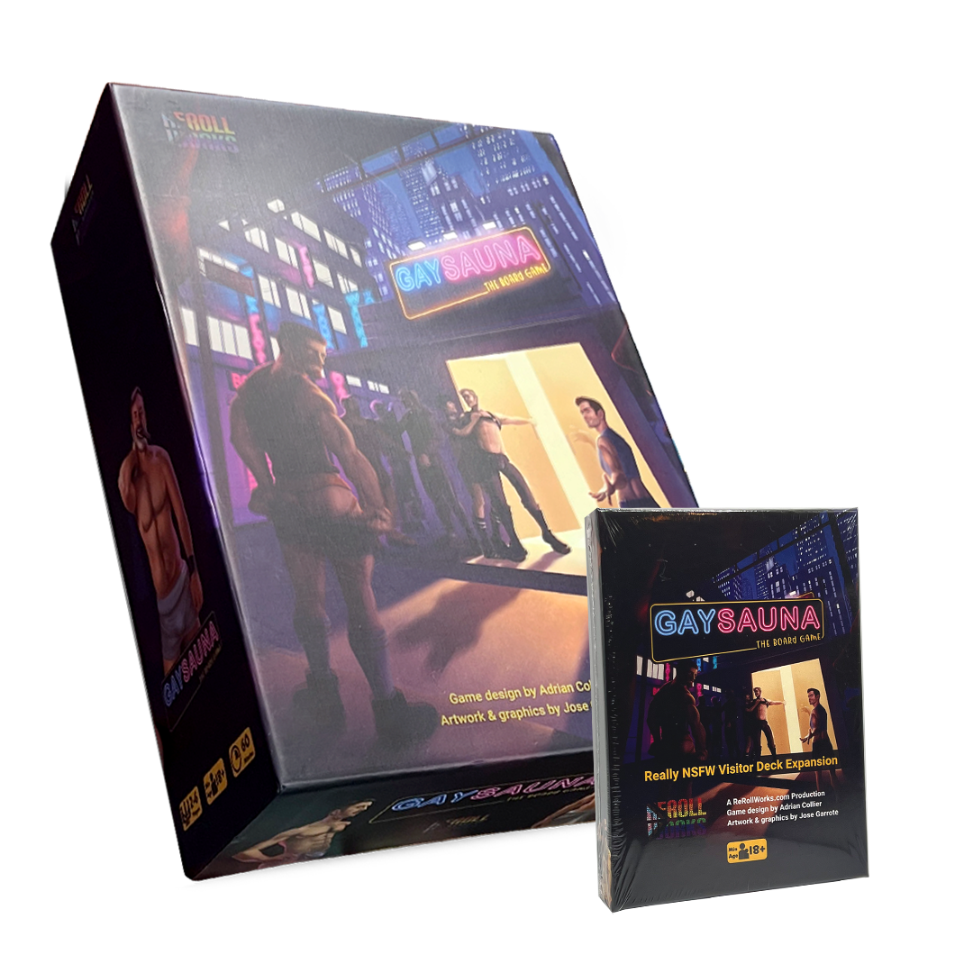 Gay Sauna NSFW Bundle - English
