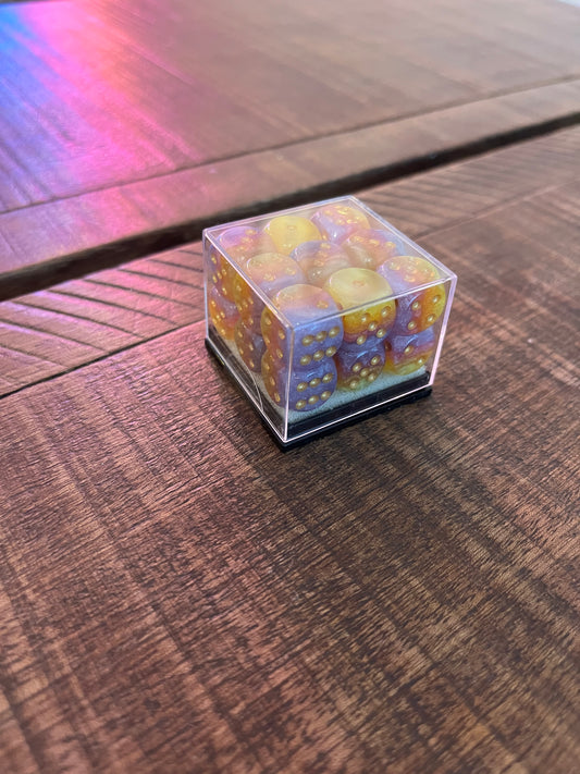 Sirius Dice: 12mm D6 - Tahitian Sunset - English - SRD001