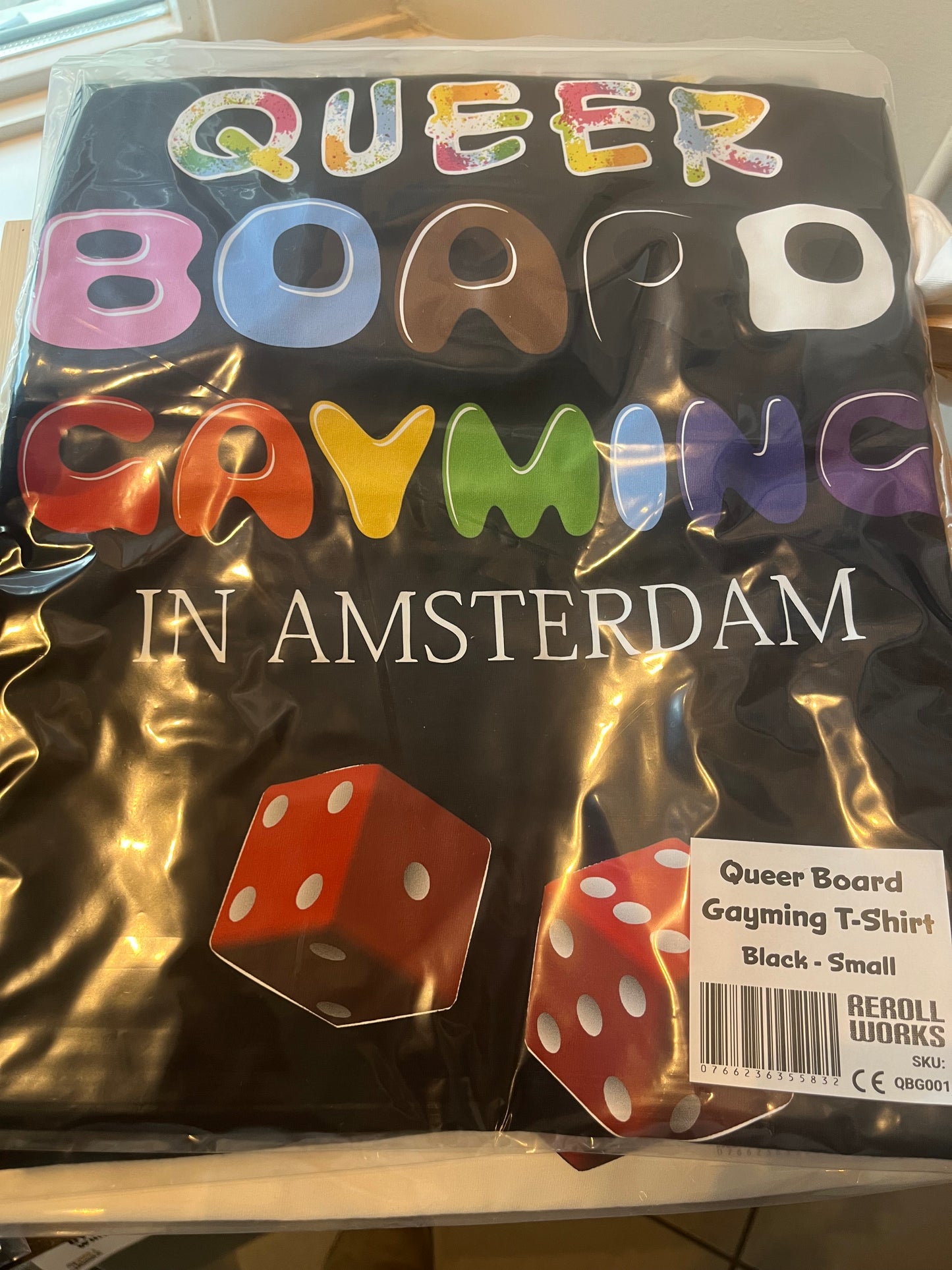 Queer Board Gayming in Amsterdam - T-Shirt