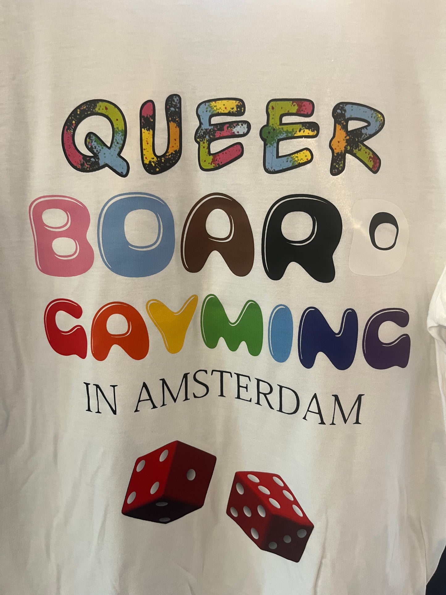 Queer Board Gayming in Amsterdam - T-Shirt