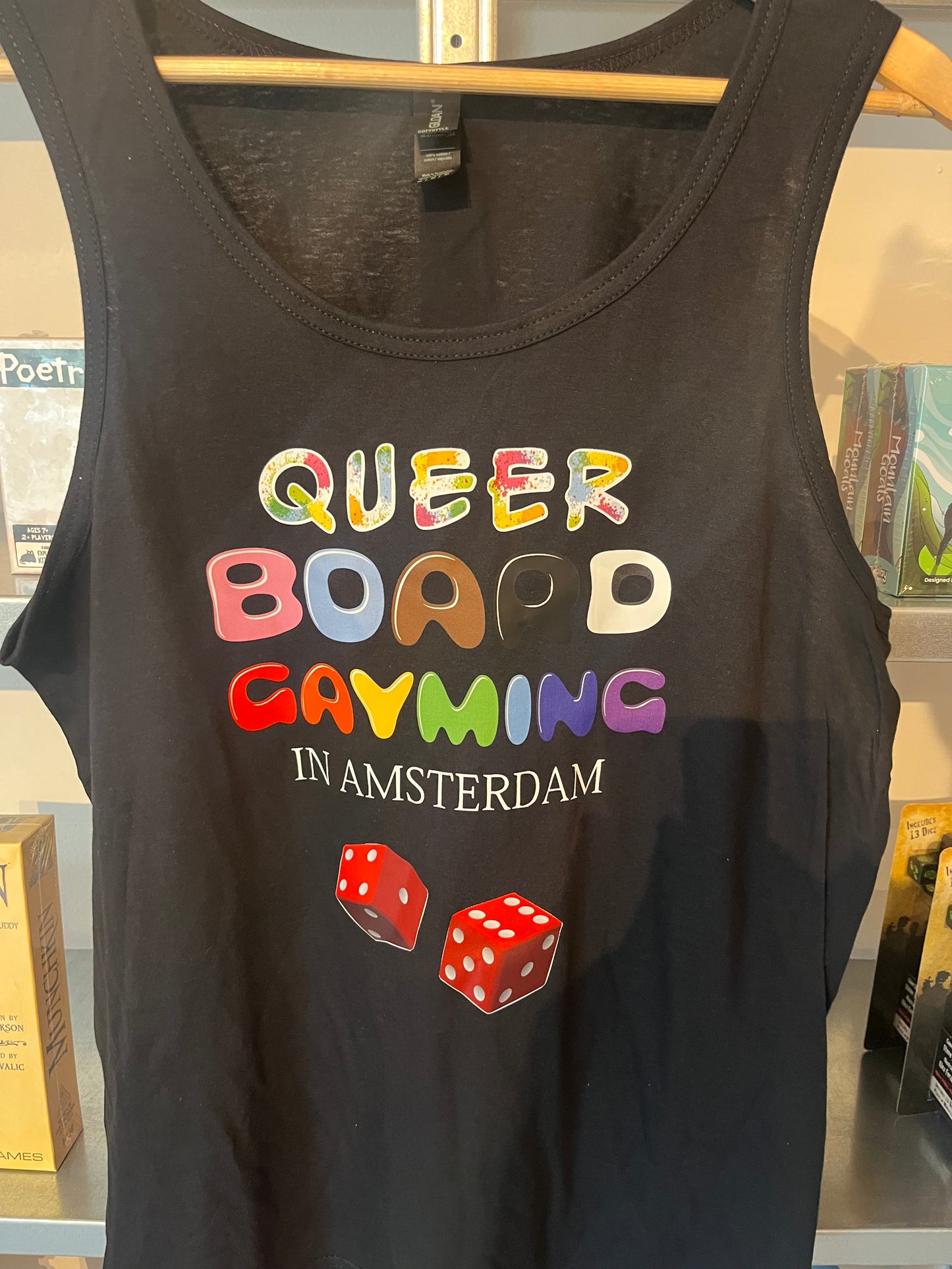 Queer Board Gayming in Amsterdam - Tanktop