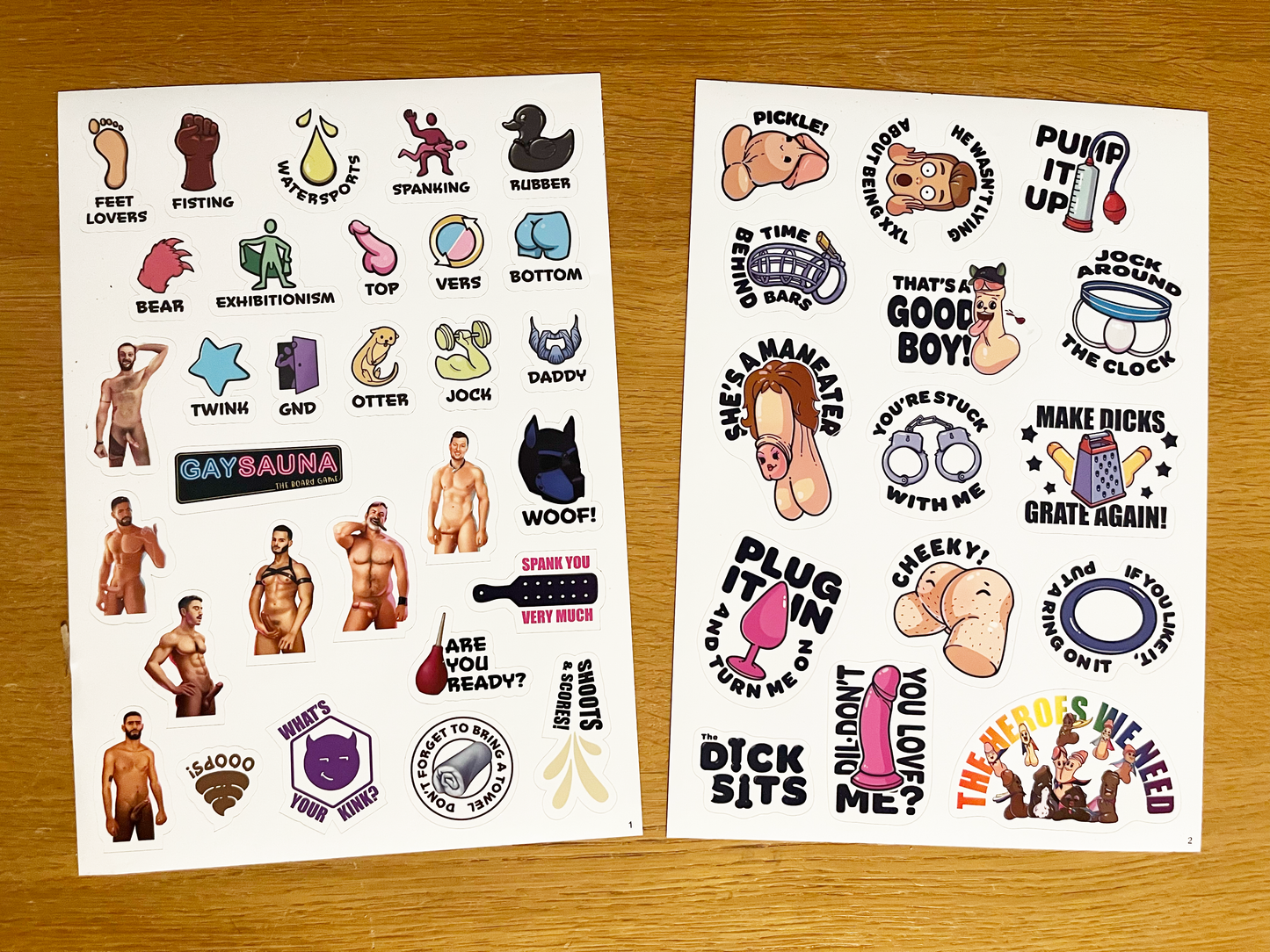 Vinyl A4 Sticker Sheet