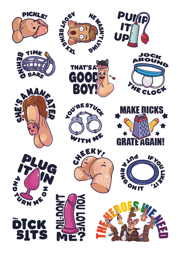 Vinyl A4 Sticker Sheet