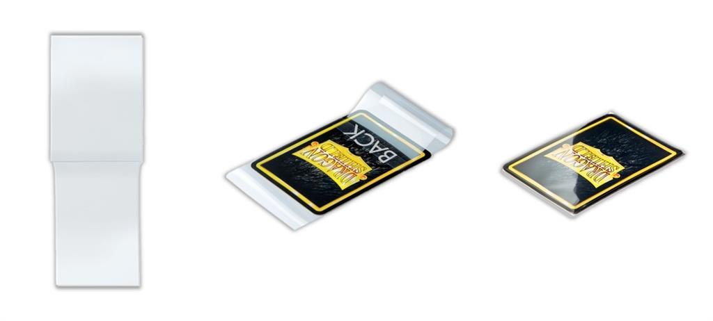 Dragon Shield - Sealable Inner Sleeves - 63x88mm - Clear - x100
