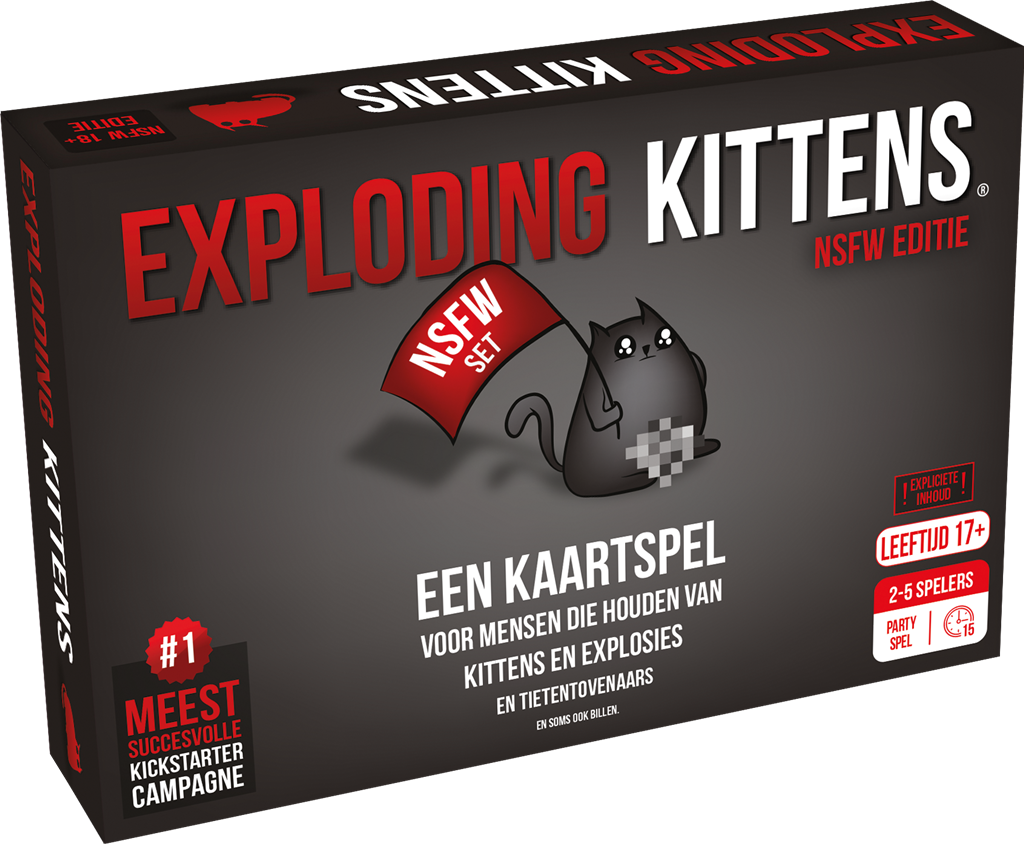 Exploding Kittens: NSFW - DUTCH