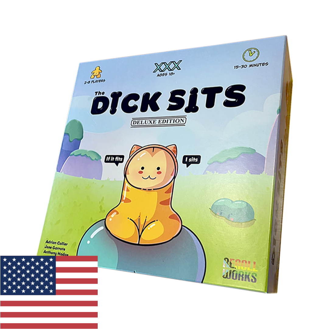 Board Game - English: RRW111 - The Dick Sits Deluxe Edition