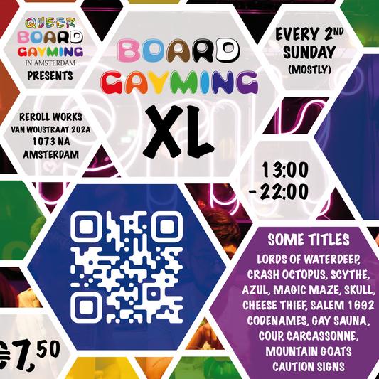 Queer Board Gayming Saturdays & Sundays