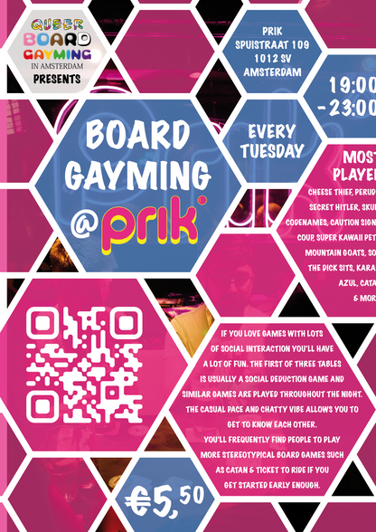 Queer Board Gayming @ PRIK