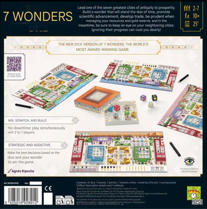 7 Wonders Dice