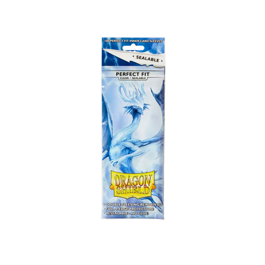 Dragon Shield - Sealable Inner Sleeves - 63x88mm - Clear - x100