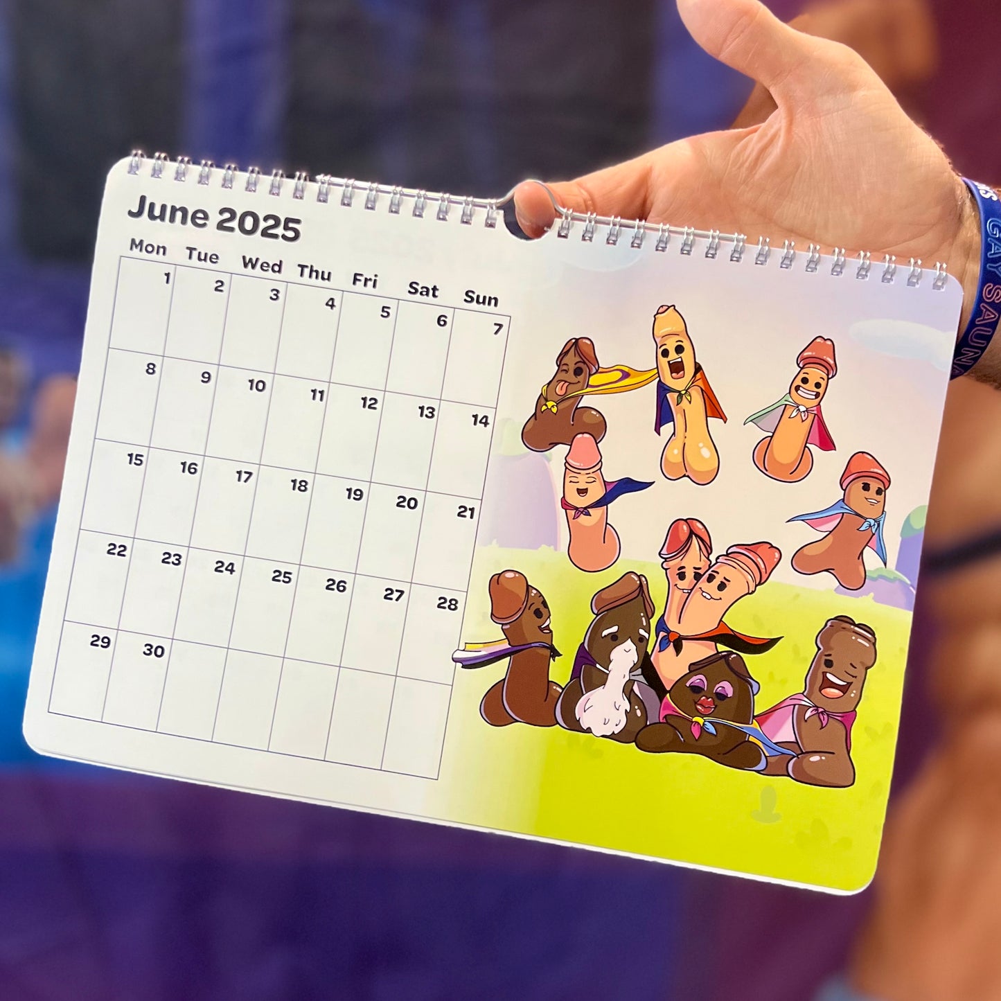 2025 Calendar: RRW821 - The Dick Sits