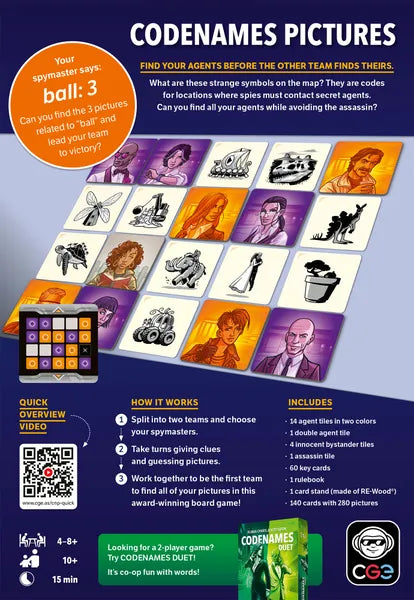 Codenames: Pictures (2025 Edition) - English - CGE00131