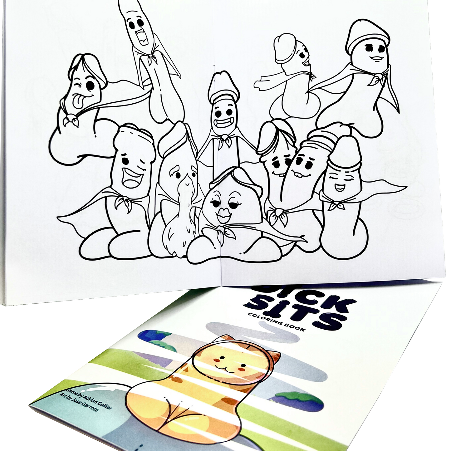 The Dick Sits Coloring Book - RRW801