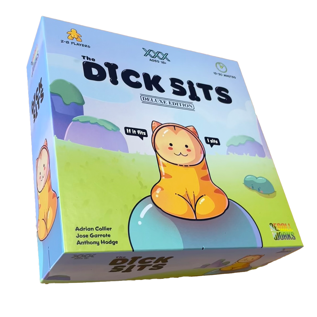 Board Game - English: RRW111 - The Dick Sits Deluxe Edition