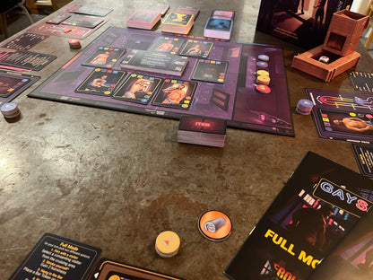 Gay Sauna The Board Game v2 - German - RRW011