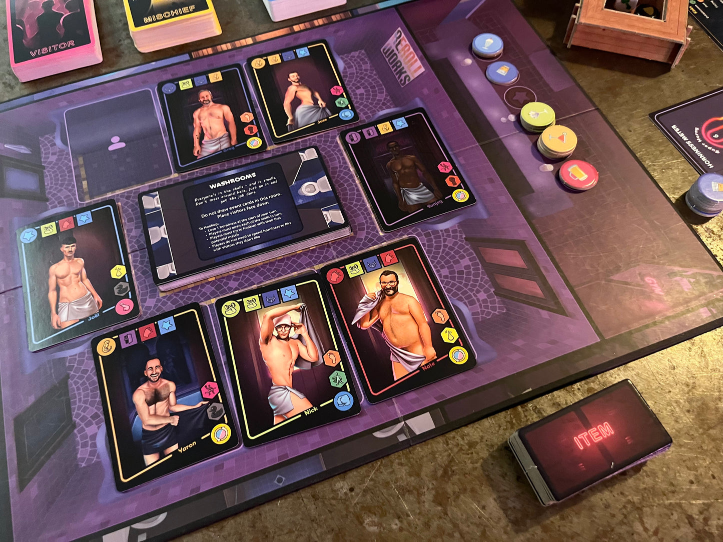 Gay Sauna The Board Game v2 - English - RRW010