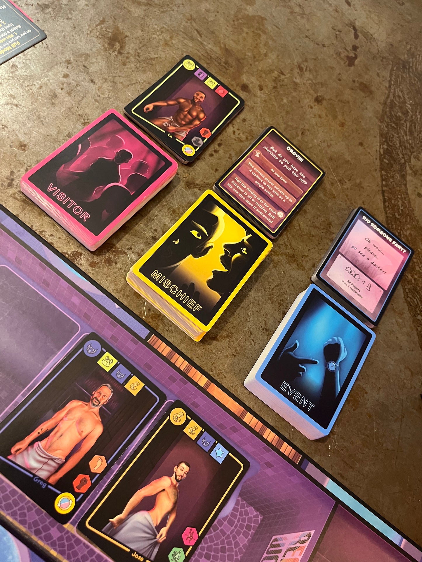 Gay Sauna The Board Game v2 - English - RRW010