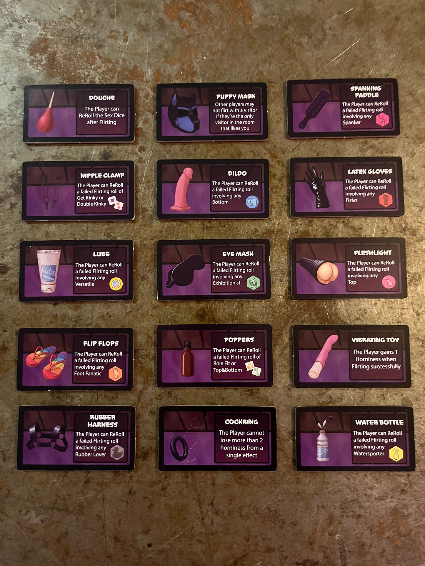 Gay Sauna The Board Game v2 - English - RRW010