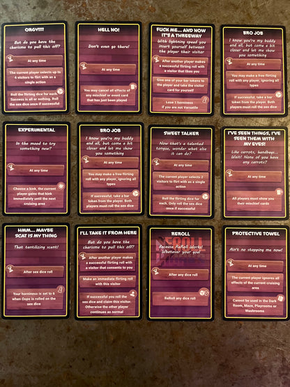 Gay Sauna The Board Game v2 - German - RRW011