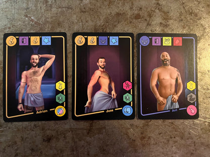 Gay Sauna The Board Game v2 - German - RRW011