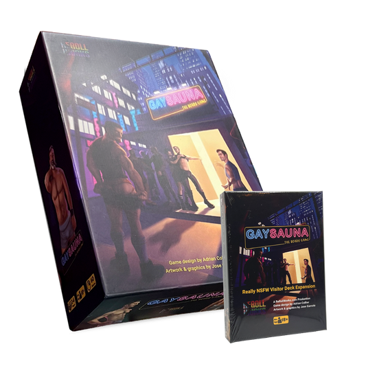 Gay Sauna The Board Game NSFW Bundle Edition - German - RRW062
