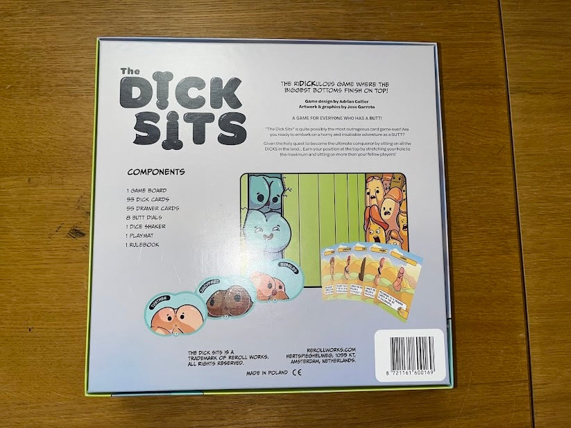 Board Game: RRW11X - The Dick Sits Deluxe Edition