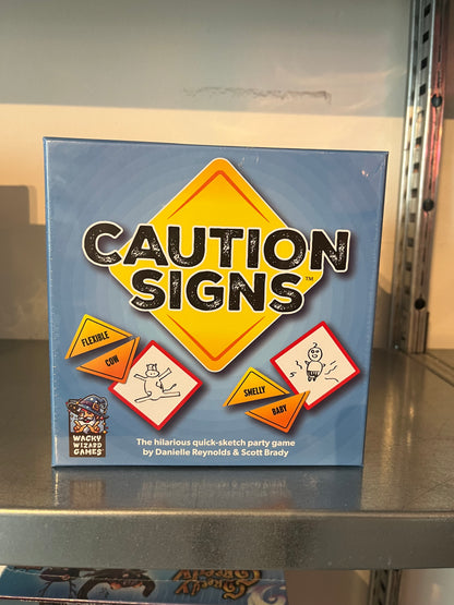 Caution Signs - English - WWG001