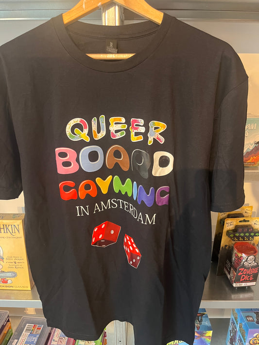 Queer Board Gayming in Amsterdam - T-Shirt