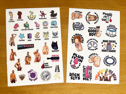 Vinyl A4 Sticker Sheet