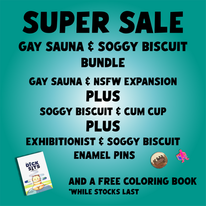 Super Sale Gay Sauna & Soggy Biscuit Bundle