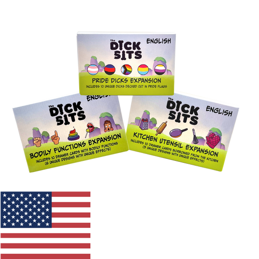 The Dick Sits - English - All 3 Expansions