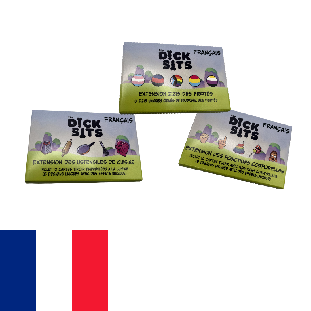The Dick Sits - French - All 3 Expansions