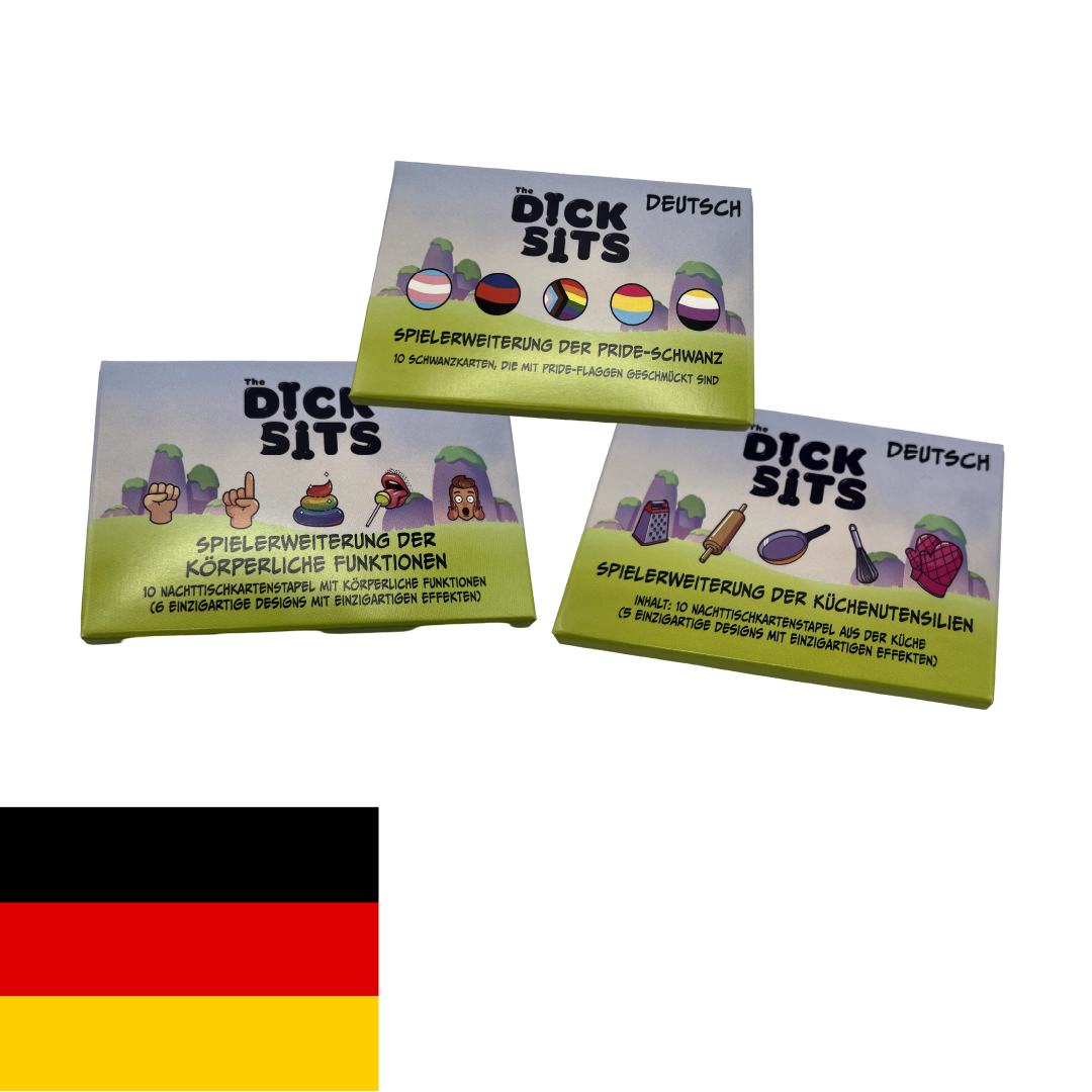 The Dick Sits - German - All 3 Expansions