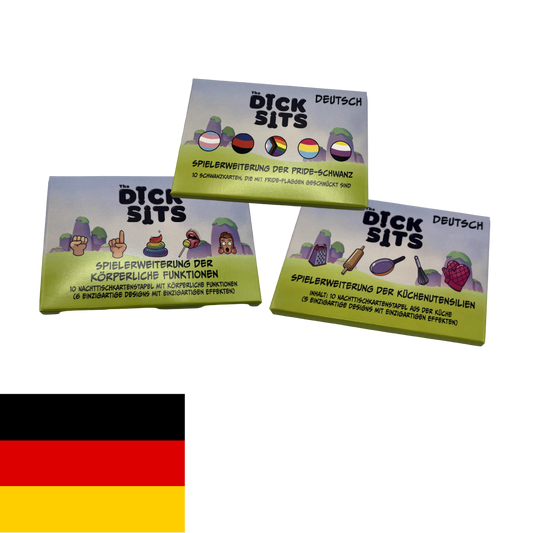 The Dick Sits - German - All 3 Expansions