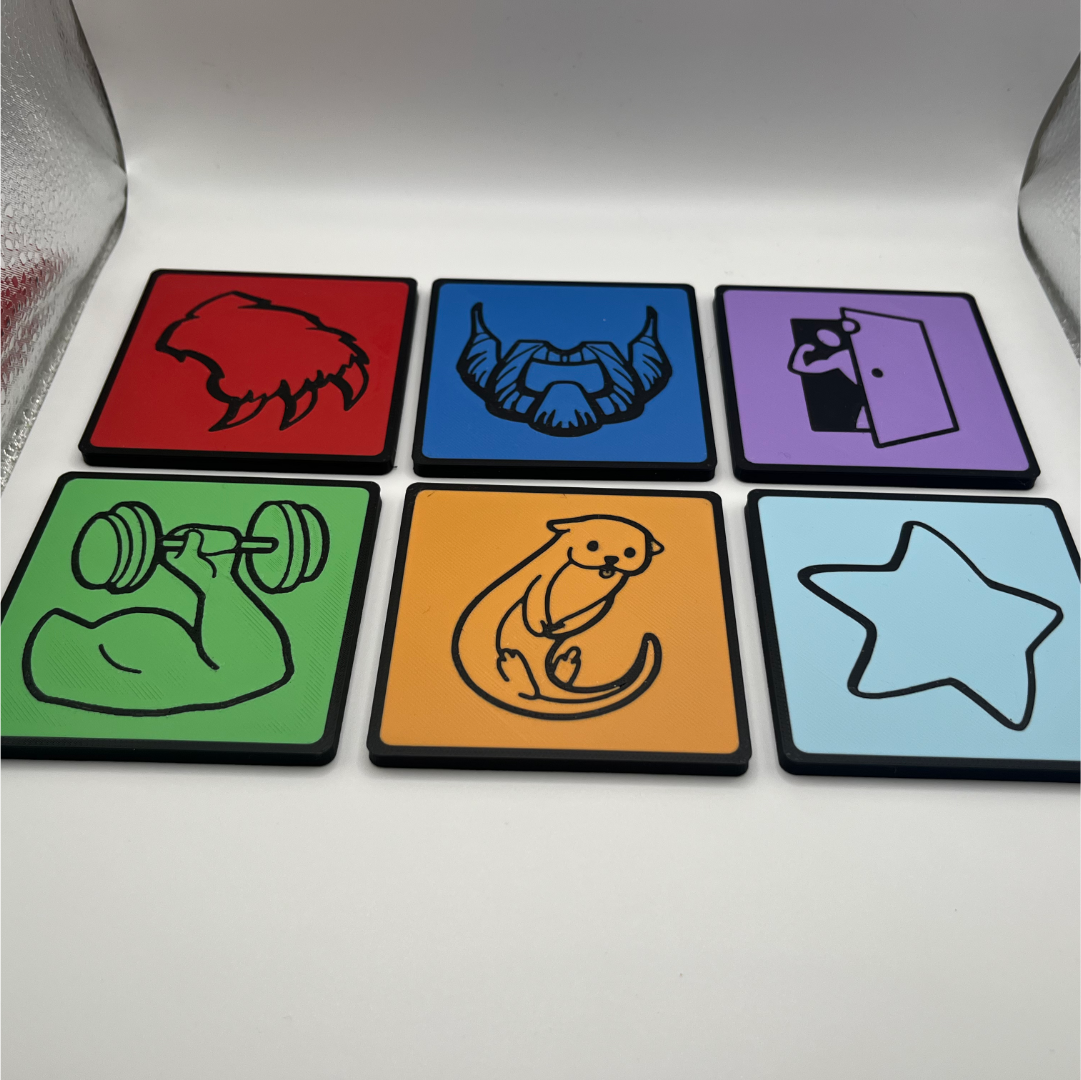 Coaster Set: Gay Sauna Types