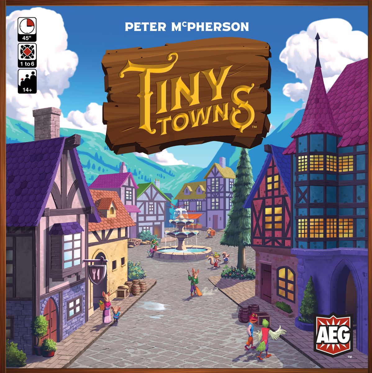 Tiny Towns - English - AEG005