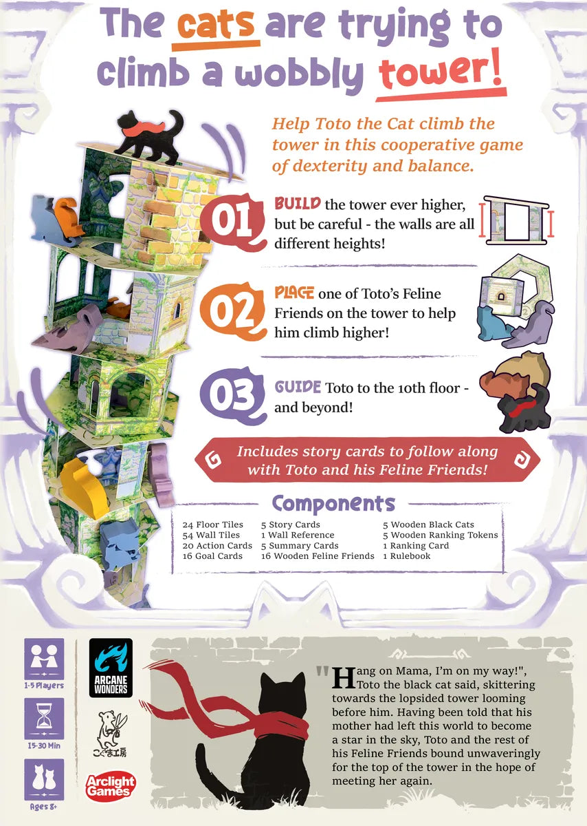 Cat and the Tower - English - AW27CAT