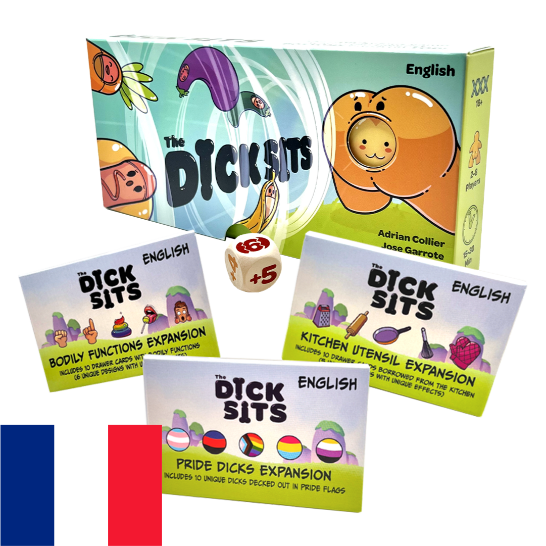 The Dick Sits Base Game Expansion Bundle - French - Save over 15%