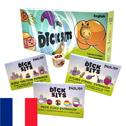 The Dick Sits Base Game Expansion Bundle - French - Save over 15%